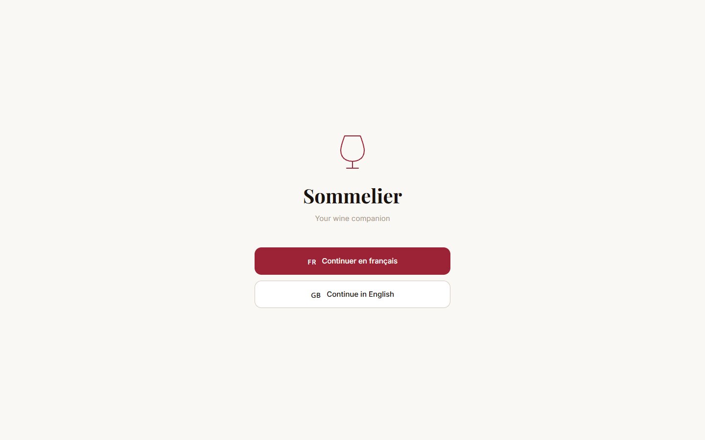 Sommelier — Wine & Hospitality — App + Payments website built by BuildMySite